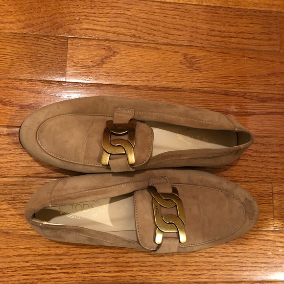 Tod's Kate suede loafers sz 36 - Picture 3 of 6